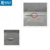 Interruptor y enchufe de montaje superficial estilo industrial codo de metal galvanizado tubo 20 peine de copa soporte de pared caja de conexiones accesorios en T