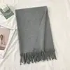 Bufanda Pequeña Versátil Estilo Coreano de Gama Alta para Mujer Otoño e Invierno Tejida Suave tipo Cera Cuello con Lana Nueva Moda 2024