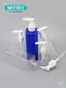 Botella Cuadrada de 60ml 250ml con Bomba de Pico de Pato a Presión, Botella Dispensadora de Loción, Botella Dispensadora de Plástico Tipo Prensa, Botella Vacía con Boquilla de Presión