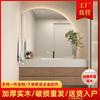 Gama alta Tabla de roca Lavabo todo en uno Gabinete de baño Combinación color madera Lavabo sin juntas Inodoro Mesa para lavarse las manos y la cara Naranja