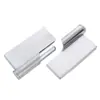 Accesorios de Ferretería para Mamparas de Baño Bisagras Planas para Puertas Bisagras para Puertas Plegables Acero Inoxidable 304 Bisagra de Cierre Automático para Puertas de Baños Públicos