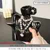Atacado Vaso Cerâmico de Corpo Humano Artístico e Criativo de Alto Padrão Ornamentos Decoração de Design para Gabinete de TV Sala de Estar Nicho