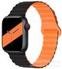 Adecuado para Apple Se Nuevo Bucle Magnético de Silicona de Doble Color Correa para Apple Watch 11ª Generación 10/987