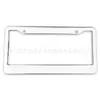 Fabricante de origem padrão americano universal para placa de carro moldura de placa de licença aço inoxidável Moldura de placa de licença americana universal moldura de placa de licença suporte de placa