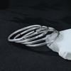 Pulsera de plata pura 9999 plata esterlina mariposa epoxi brillante pulsera de plata Lotus nicho pulsera sólida regalo de San Valentín
