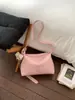 Versátil Bolso Cruzado Nuevo para Mujer 2026 Nuevo de Moda Tendencia Nicho Texturizado Hombro Axila Bolso Cuadrado Pequeño