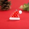 Colgante Pequeño de Resina Navideña con Anilla para Colgar Accesorios para Joyería DIY Suministros para Decoración de Árbol de Navidad Colgante Pequeño Colgante