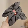 Goma para el pelo azul océano con lazo, Goma para el pelo coqueta, Cola de caballo, Moño redondo, Pañuelo cuadrado elegante, Accesorios para el cabello, Flor para el pelo