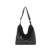 Nova Moda Casual Simples Cor Sólida 2026 Outono Grande Capacidade Bolsa de Mão Tote Bolsa de Ombro para Usar sob o Braço para Mulheres