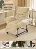 Sillón reclinable doble uso sentarse y dormir oficina se puede acostar se puede dormir individual plegable silla para siesta en el almuerzo silla de dormitorio silla de sofá perezoso