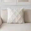 Almofada de Sofá de Pelúcia de Algodão Cor Sólida Transfronteiriça Almofada de Sofá Minimalista Moderna Decoração de Sala de Estar Almofada de Cabeceira