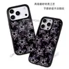 Superventas de Amazon Estilo Fresco Dulce Oscuro Y2K Estrella de Cinco Puntas Funda para iPhone 17/18 Pro Max Agujero Grande Carcasa Dura Negra