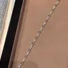 Popular Exquisito y de Alta Gama Mini Pulsera de Diamantes en Forma de Diamante Joyería de Mano de Alta Gama Envío Directo