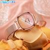 Productos de fábrica Reloj de Cuarzo Malla Oro Rosa Tendencia Moda SYNOKE Reloj Elegante Nicho Lujo Ligero para Mujer