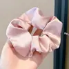 Elástico de Cabelo Estilo Francês Coreano Anel de Cabelo Intestino Grosso 2026 Novo Estilo Academia Britânica Flor de Cabelo Estilo Preguiçoso Elástico de Cabelo de Cetim Retrô
