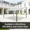 Toldo de Repuesto Tela Superior, Pantalla de Privacidad para Patio, Toldo Protector de Tela para Terraza Exterior