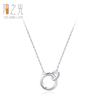 Collar de Candado de Corazón de Plata Esterlina S925 para Mujer Amazon Venta Caliente Transfronteriza Lujo Accesible Collar Nicho Joyería al Por Mayor