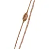 Pulsera Más Vendida en Xiaohongshu Douyin, Joyería de Lujo Ligero y de Gama Alta, Pulsera Versátil de Zirconia con Letra Z, Sencilla y de Moda, Nicho