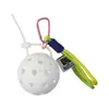 Chaveiro Cordão Pickleball Plástico Pe Bola Cordão de Nylon Leve Compacto Portátil Acessório da Moda Tendência
