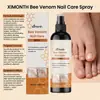 Spray para el Cuidado de Uñas Ximonth Ingredientes de Veneno de Abeja Cuidado para la Superficie de la Uña y Mantenla Fresca y Brillante