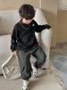 Moda Nueva 2025 Pantalones de Felpa para Niños Otoño e Invierno Pantalones Largos para Niños Ropa para Niños Pantalones Casuales