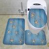 Alfombra de franela de Amazon transfronteriza de tres piezas para baño, alfombra antideslizante, una generación de fabricantes extranjeros al por mayor