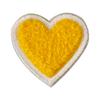 Yuanda Bordado de Computador Toalha Bordada Coração de Pelúcia Bordado Pano Patch Acessórios de Roupa Patch Bordado Patch DIY Patch