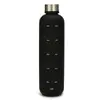 Copo espacial de cor gradiente transfronteiriço, copo de água esportivo portátil para atividades ao ar livre de grande capacidade, personalizado, fosco, copo de plástico