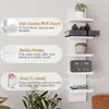 Prateleira de Armazenamento de Parede Transfronteiriça, Prateleira de Parede Simples de Armazenamento Doméstico de Múltiplas Camadas, Prateleira de Decoração de Parede para Sala de Estar e Quarto