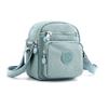 Bolso Cuadrado Pequeño Multicompartimento 2024 Verano Nuevo Bolso Cruzado Moda Azul Niebla Fuegos Artificiales Bolso de Hombro Casual Ligero Bolso Pequeño