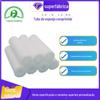 Forrado com espuma personalizada comprimido nano esponja tubo redondo absorvente de óleo de algodão absorção isolamento acústico algodão retardante de chama nano produtos de esponja