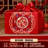 Furoshiki de Casamento Grande Envelope Vermelho Furoshiki Dote da Noiva Pano para Embalar Bacia da Alegria Pano Furoshiki Suprimentos de Casamento Abrangente