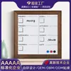 Calendario Personalizado Impresión Pizarra Blanca Magnética Transfronterizo Hogar Memo Tablero de Planificación Calendario Mensual Borrable Colgante Tablero de Mensajes para Escribir