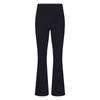 Calças de yoga europeias e americanas de outono e inverno, cintura alta, levanta bumbum, barriga quente, contração, forro de fleece, micro elasticidade, para usar como roupa externa, corrida, esportes, fitness, calças boca de sino