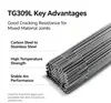 Varilla de Soldadura TIG de Acero Inoxidable TG309L Alambre de Aporte GTAW ER309L
