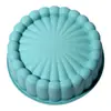 Molde de Silicone para Bolo Girassol Transfronteiriço Bolo Mille-Feuille Leite de Coco Bolo de Castanha D'água Bolo Chiffon Forma de Cupcake