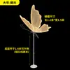 Adereços de Casamento Asas de Borboleta Luminosas Pingente Decoração de Teto Lustre de Casamento t Palco Caminho de Ferro Guias Ornamentos