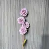 Flores Artificiais com 4 Cabeças de Peônias de Mil Camadas, Peônias Artificiais para Casamento, Decorações para Sala de Estar, Móveis de TV, Mesas de Jantar, Decorações com Flores Artificiais