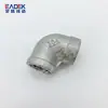 Fornecimento Transfronteiriço de Cotovelo Interno de 90 Graus para Solda com Rosca de Aço Inoxidável 304 de Baixa Tensão 150 Fios