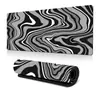 Mouse Pad com Padrão Geométrico de Fluxo de Ondas Transfronteiriço Amazon Grande Tapete de Mesa para Transferência de Calor Fluxo de Borracha