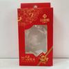 Toalla Jielia, caja de regalo vacía, caja festiva roja individual, regalo de compañía, 1 paquete, regalo de boda, venta al por mayor