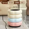Nuevo Estilo 2025 Cubo de Basura para Sala de Estar del Hogar, Lujo Ligero con Tapa, Papelera de Cocina Extraíble de Aspecto Elegante
