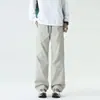 Pantalones largos de trabajo estilo americano nuevos de verano para niños, adolescentes y estudiantes, pantalones deportivos casuales rectos de corte holgado para hombres
