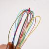Corda de Cera 1mm 3 Fios de Poliéster Encerados Cordão para Miçangas para Pulseiras, Colares e Fabricação de Joias DIY