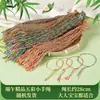 Pulseras de Hilo Coloridas Tejidas a Mano para el Festival del Bote del Dragón, Pulseras Sencillas que se Pueden Ensartar con Cuentas, Regalos para Estudiantes y Niños, Pulseras de Hilo Coloridas
