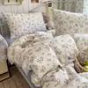 2026 Nuevo Juego de Cuatro Piezas Estudiante Dormitorio Individual Habitación Lavable Lavable a Máquina Suave Cómodo Simple Estilo Ins