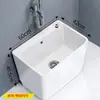 Nova Pia de Mop para Varanda Cerâmica de Guangdong Pia de Mop Lavatório Banheiro Piso Suporte Doméstico Bacia de Mop