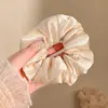 Pañuelo Cuadrado de Tela Estilo Coreano, Lazo para el Cabello de Encaje Hueco Estilo Mori Dulce, Accesorio para el Cabello de Alta Gama, Cola de Caballo Estilo Francés