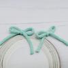 DIY otoño nuevo lazo de felpa diadema de lana tejida accesorios de ropa accesorios de equipaje zapatos y calcetines