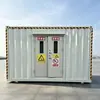 Cuarto de almacenamiento temporal de residuos peligrosos tipo contenedor, cuarto de almacenamiento de residuos peligrosos a prueba de explosiones, cuarto de residuos peligrosos para taller de reparación de automóviles y laboratorio químico